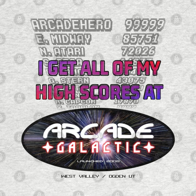 High Scores at Arcade Galactic by arcadeheroes